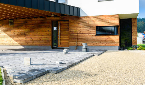 Residential Paver Driveway in Webberville, MI